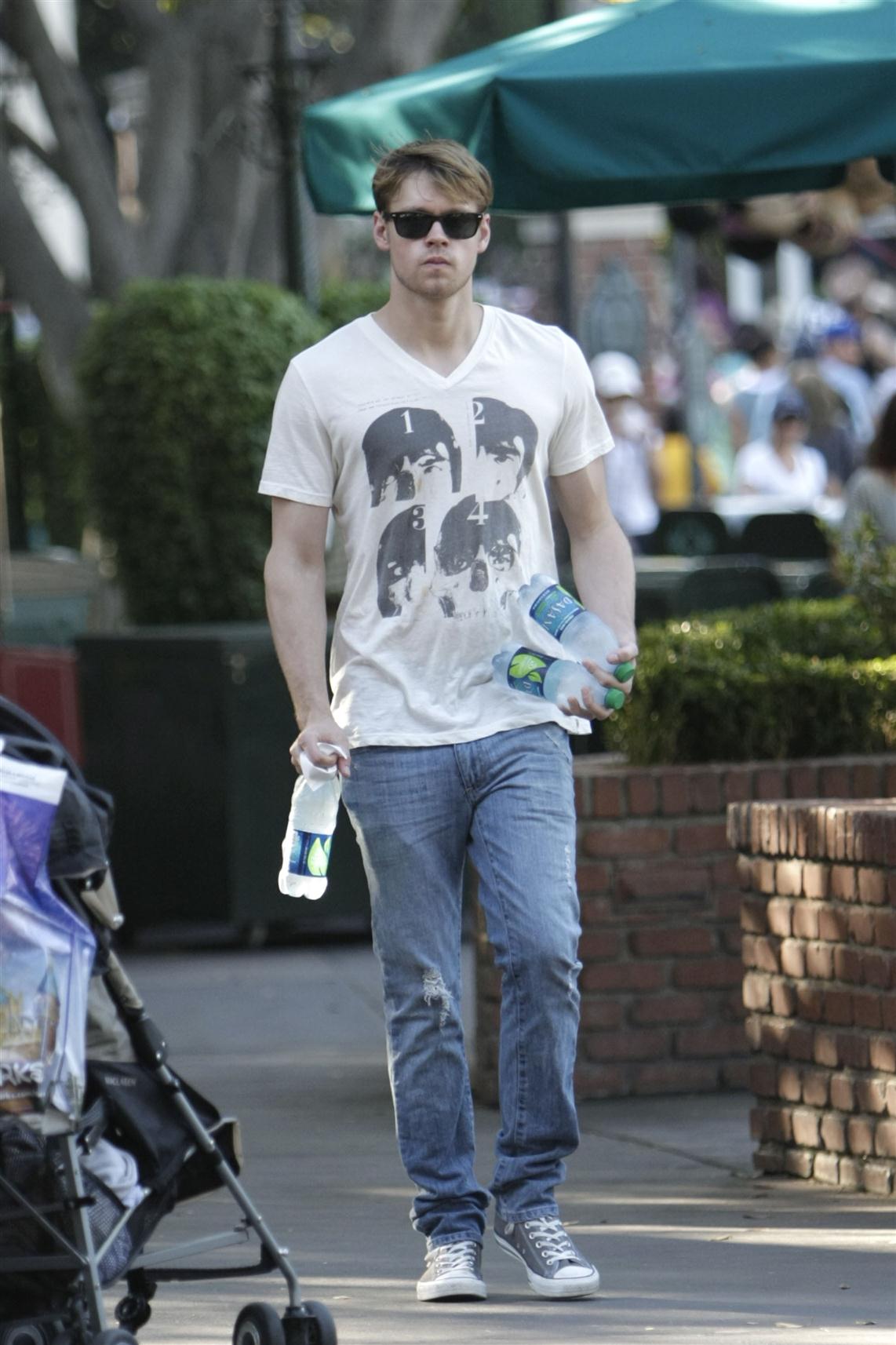 Emma Roberts and Chord Overstreet Spends the day together at Disneyland Disneyland California photos | Picture 60730